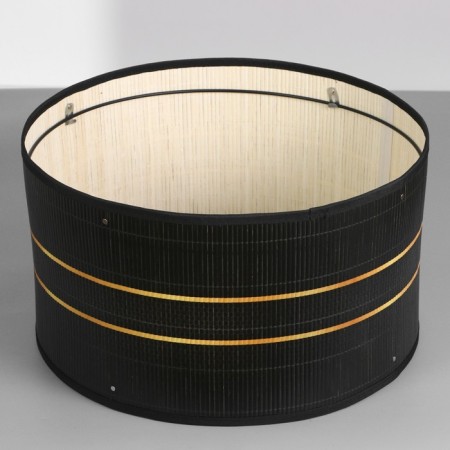 Obacon "Strips" E27 Black-gold 45x45x25 cm