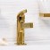 Wasserkraft sauer 7103 shell mixer, single -leaf, pouring length 131 mm, gold