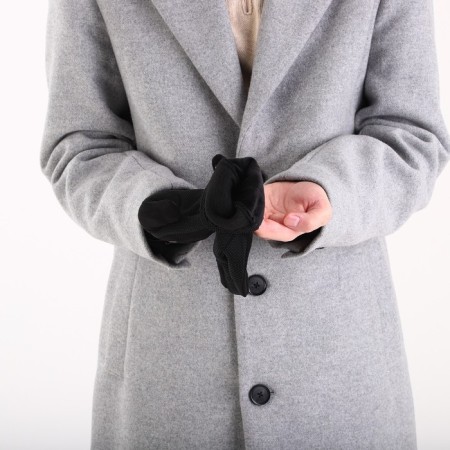 Gloves are male, dimensionless, without insulation, black color-4