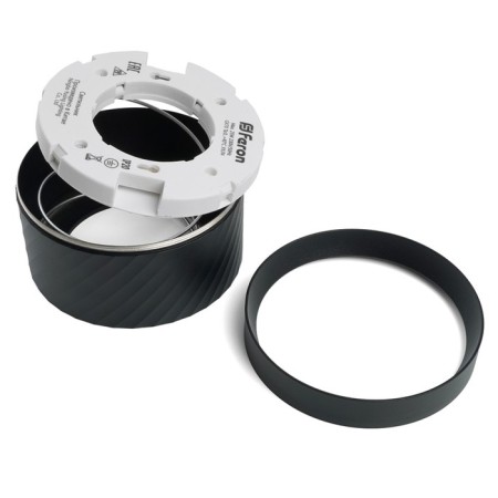 Ceiling light Feron HL371, IP20, GX70, 25 W, 115x115x70 mm, black color black-4