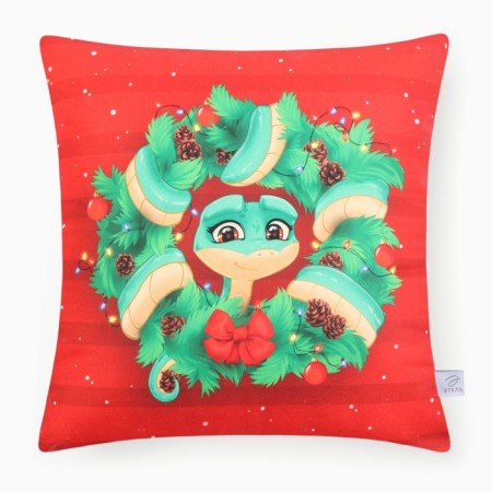 Ethel Pill "Wreath" 40x40 cm, 100% p/e, velor