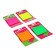Block with a sticky edge plastic 75x75 mm, Erichkrause "Neon", 50 sheets, mix