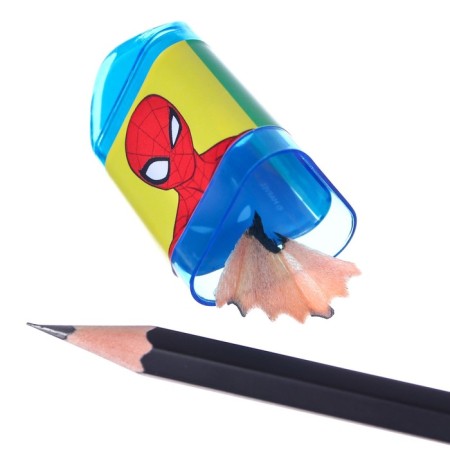 Sharp with an eraser, plastic, Spider-Man-6
