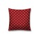 Decorative pillowcase "White hearts", on lightning, size 45x45 cm
