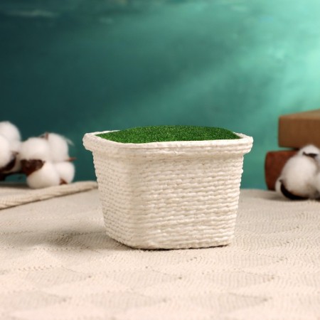 Floristic Kashpo "Basket" 10x10x6cm-1