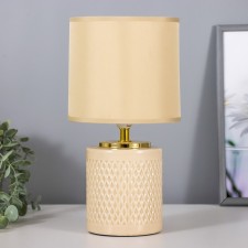 E14 -40W Beige 15x15x29 cm Risalux desktop