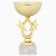 Cup 156, award figure, gold, a stone, 17.7 x 9.8 x 6.1 cm.