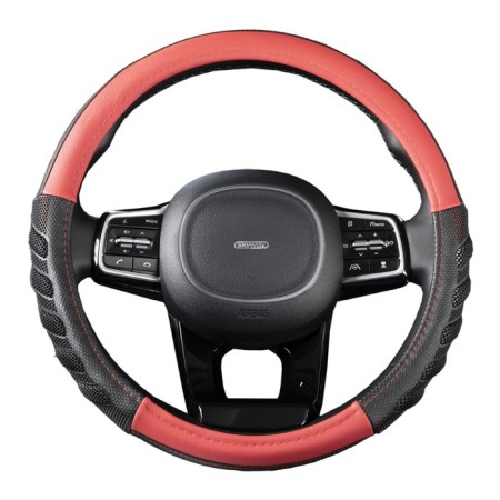 SkyWay Racer-1 m, black and red eco-leather braid, S01102412-9