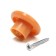 Furniture handle plastic, d = 35, color light wood