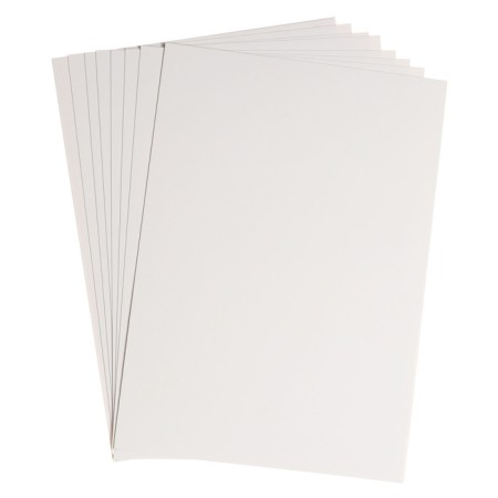 White cardboard A4, 10 sheets are bilateral, coated, block 230 g/m2, Extra is white-3