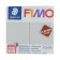 Plastic-polymer clay, 57 g, Leather-Effect (with skin effect), blue-gray
