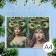 Декупажная карта "Девушка и зеленая змея", плотность 45 г/м2, формат А4