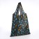 Household bag without fastening, black color/multi -colored