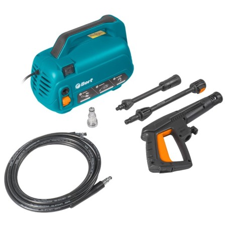 High pressure washing Bort BHR-1600-Compact, 1600 watts, 120 bar, 420 l/h
