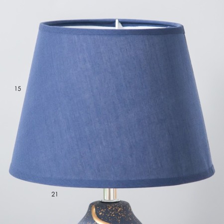 Board lamp "Jasmine" E14 40W blue-gold 20x20x33 cm Risalux-3