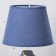 Board lamp "Jasmine" E14 40W blue-gold 20x20x33 cm Risalux