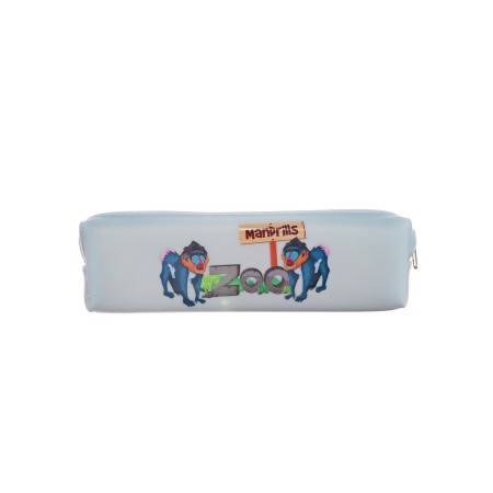 School Penal on Lightning Zoo Blue-1