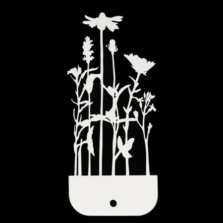 Plastic stencil "Field flowers" 10x23 cm