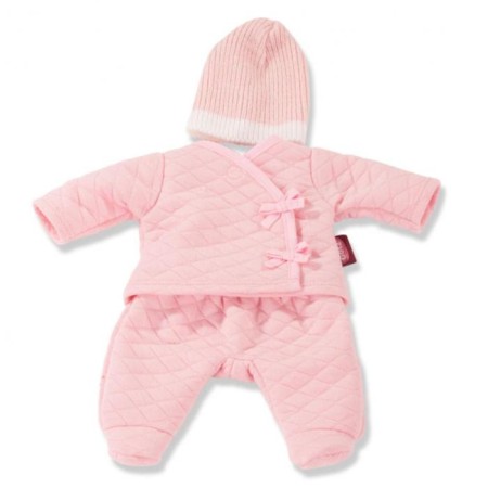 Clothing for a walk, pink, for dolls 30-33 cm