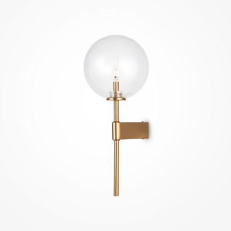 Bra Maytoni Mod172WL-01BS, 1xG4, 20W, 17.5x15x37.3 cm, brass color