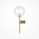 Bra Maytoni Mod172WL-01BS, 1xG4, 20W, 17.5x15x37.3 cm, brass color