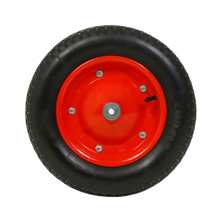 Pneumatic wheel, d = 360 mm, hub: diameter 16 mm, length 90 mm-1
