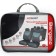 Auto -chals for seats, universal "Bergamo", a set of 9 items, gray/black