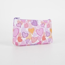 Lightning cosmetic bag, pink color