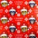 Packing paper "New Year" 70x100 cm, transformers