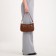 Female bag Textura, small size, brown color