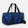 Sports bag with lightning, external pocket, blue color