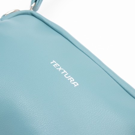 Women's bag over the shoulder Textura, small size, blue color-4