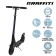 Aluminum scooter, folding, inflatable wheels 200 mm, 2 shock absorbers
