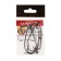 Offset hooks Maruto, series Spin Pro 1957, BN color, No. 5/0, 5 pcs.
