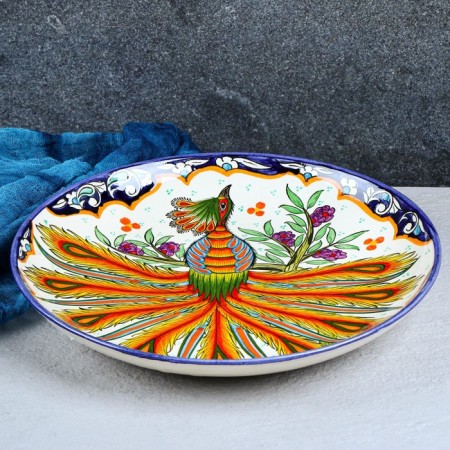 Largan Rishtan ceramics "Firebird" 28 cm, mix-9