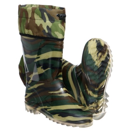 Men's boots S-10RUM, PVC, insulated, camouflage mix, size 39 (247)-2