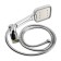Accoona A71131 bath mixer, 25 mm cartridge, pour 35 cm, brass, chrome/black