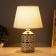 HELP LAM "Maria" 1x40W E14 white/gold 22x22x36cm