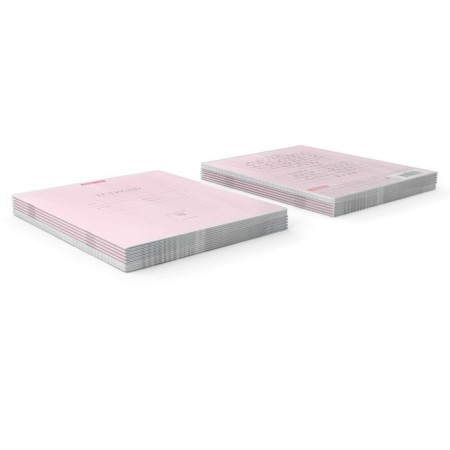 A notebook of 18 sheets in the Erichkrause "Classic", the cover coated cardboard, an offset unit, pink-2