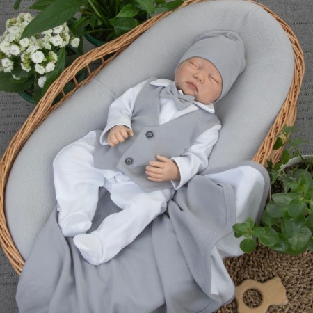 Kinderlitto “Young gentleman” discharge kit, 4 items, height 50-56 cm, color gray color-4