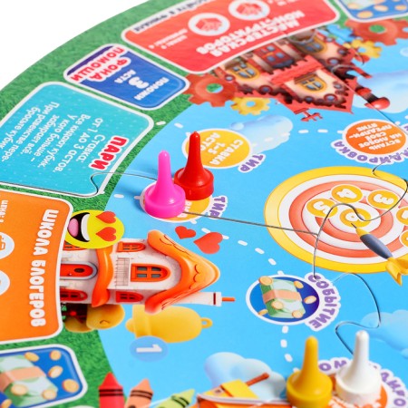 Board game "Young Millionaire", 2-6 players, 6+-2