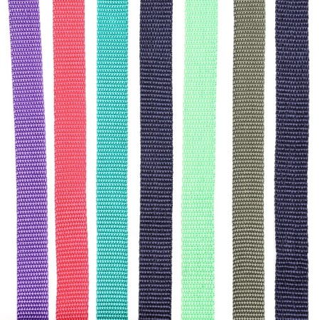 Leash of kapron -colored zoonik, 2 m x 2 cm, mix of flowers-5
