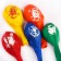 Airy ball "Happy Birthday!", 12 inch, latex, 5 pieces, Winnie the Pooh