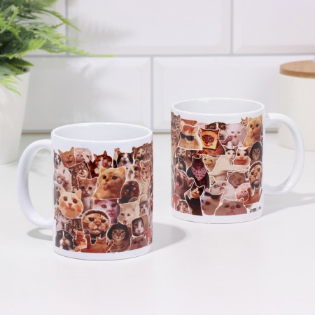Subtiki sublimation mug 320 ml, with application