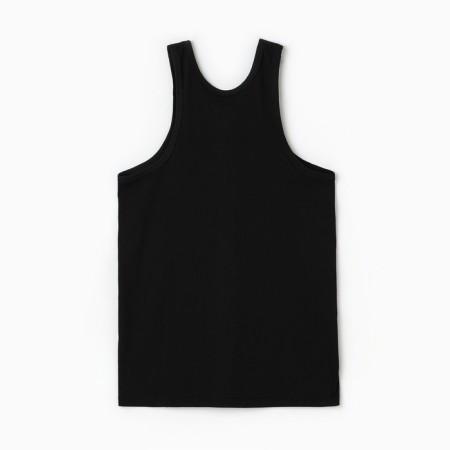 T -shirt male, black color, size 48-2