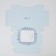 Box for eclairs, confectionery packaging, 4 inserts, “violets”, 20 x 15 x 5 cm