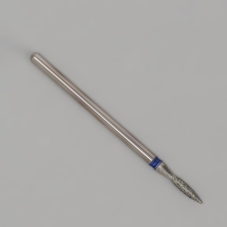 Diamond cutzes for manicure "Flame", medium grain, 1.8 × 8 mm, in a plastic case-4