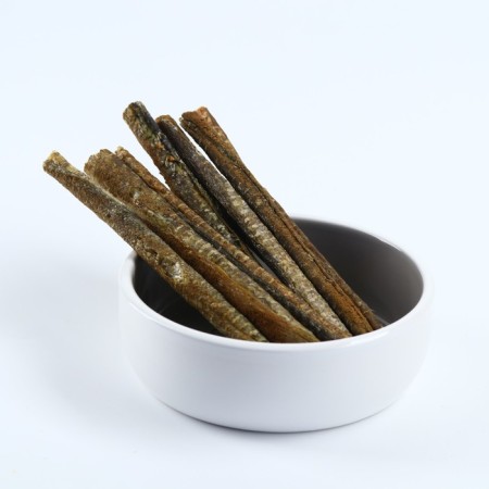 Dog treats natural Petlab: the skin of the Atlantic cod with kelp, 40 g.-5