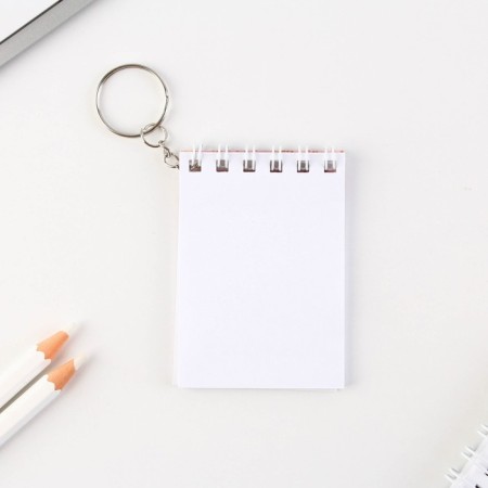 Key keychain notebook "Dream", 5.5 x 7.5 cm-6