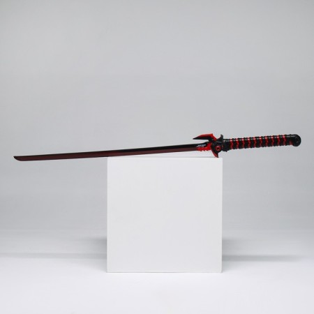 Souvenir weapon "Katana Genji" 108 cm, black with red, polystyrene foam-1